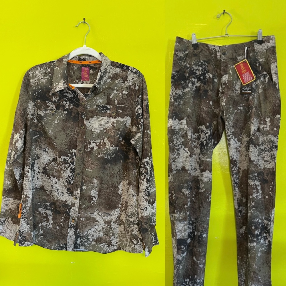 SHE Outdoor Elements Camo Clothing for Women NWT